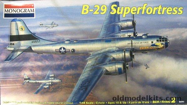 Monogram 1/48 Boeing B-29 Superfortress - Korean War Variant, 85-5711 plastic model kit